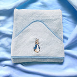 Peter Rabbit New Baby Hooded Towel - Blue