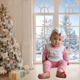 Perfect Little Thing I Believe Christmas Pyjamas - Pink