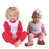 Perfect Little Thing I Believe Christmas Pyjamas - Pink
