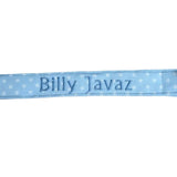 Perfect Little Thing  Boys Personalised Blue Dummy Clip - Plastic Clip