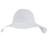 Baby Girls Cotton White Summer Hat