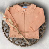 Perfect Little Thing Orange Cardigan 6 Months