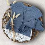Boys knitted Four Piece Outifit With Hat 3 Months