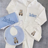 Perfect Little Thing Boy Bear Gift Set - Blue