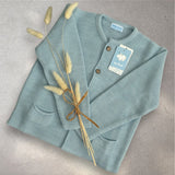 Mac Ilusion Knitted Cardigan - Blue