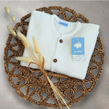 Mac Ilusion Knitted Cardigan - White