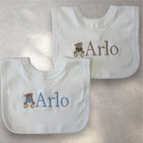 Unisex Personalised Bear Bib