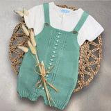 Baby Boys Green Romper 3 Months