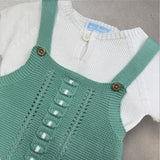 Baby Boys Green Romper 3 Months