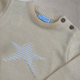 Baby Boys Lemon Star Jumper 6 Months