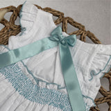 Girls White Summer Dress Set 6 Months