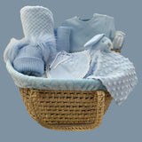 Boys Blue Hospital Coming Home Basket Newborn