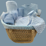 Boys Blue Hospital Coming Home Basket Newborn