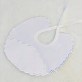 Perfect Little Thing Baby's White Cloud Bib