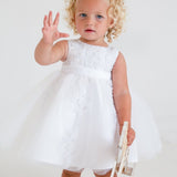 CHRISTENING Sevva Layla Christening Dress - White