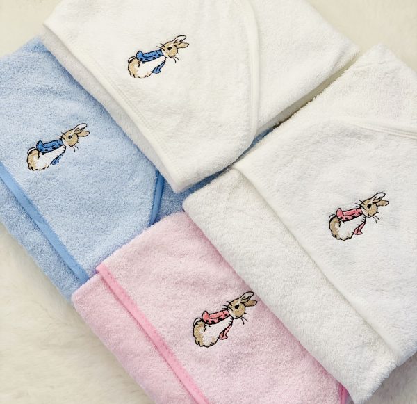 Peter rabbit hooded baby towel new arrivals