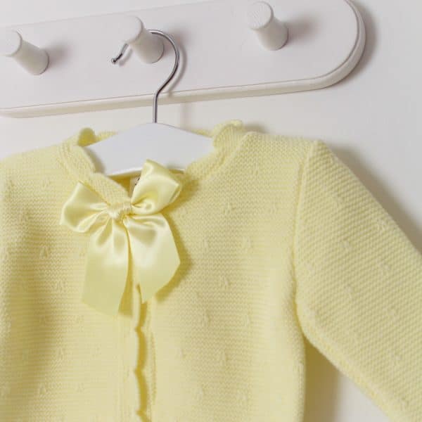 Lemon cardigan top