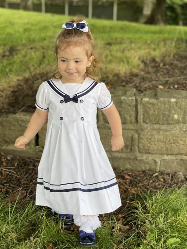 Navy sailor best sale dress girl