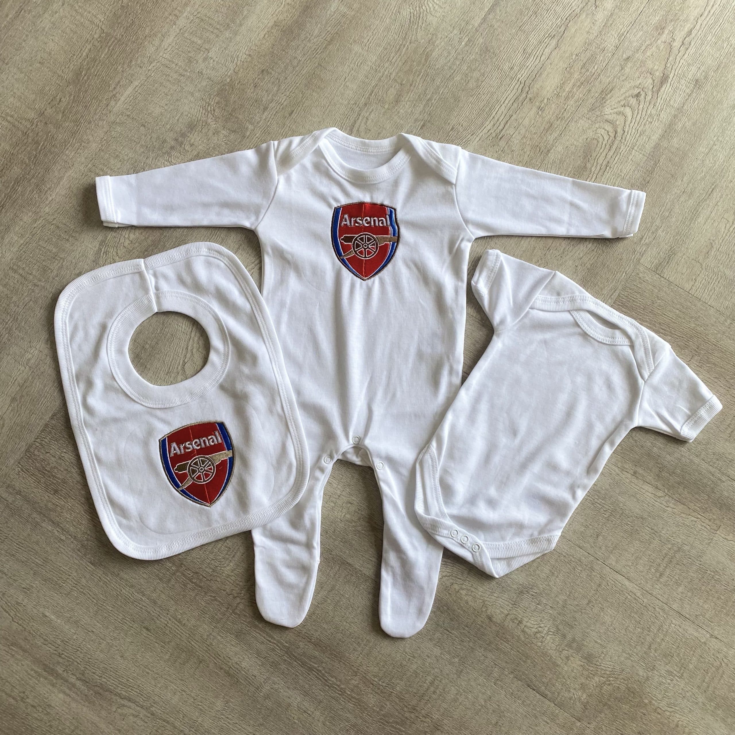 PERFECT LITTLE THING Arsenal Football Baby Set