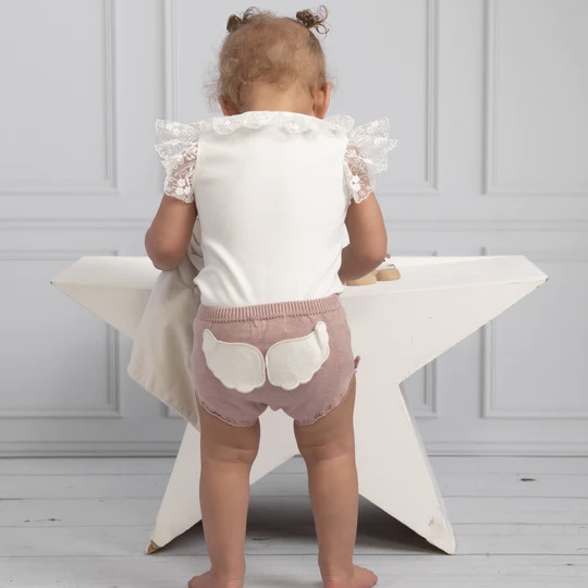 BABY TODDLER GIRLS SATIN FRILLY LACE KNICKERS PANTS IN WHITE AND PINK