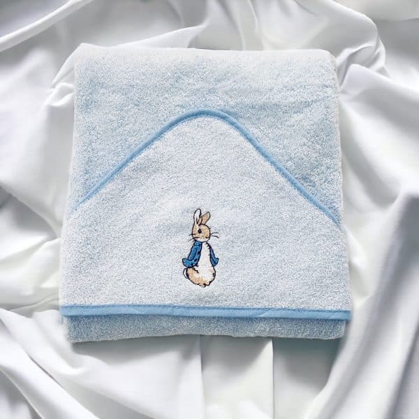 PETER RABBIT New Peter Rabbit Baby Hooded Towel Blue