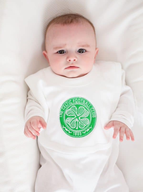 Celtic Fc Baby Kit Shirt & Shorts Set cotton Official Celtic