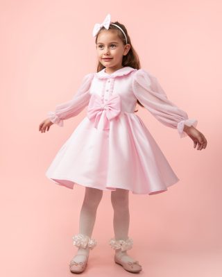 Party Season is slowly creeping up 😍

Your beautiful princess will look like a Queen in our party dress! 

A pretty pink dress for girls by Caramelo Kids, made from smooth satin. In a lovely fit and flare style, it has a woven cotton lining and lightweight tulle underlayers for enhanced volume in the skirt. The bodice is embellished with tulle frills and faux pearl button details, and there is a statement tulle appliqué bow decoration on the waistline. Fastening with a concealed zip on the back, it has a lovely rounded collar and sheer tulle long sleeves. The outfit is completed with a coordinating bow hairband for a sweet finish.

From 12 months to 9 Years

www.perfectlittlething.co.uk

#winterclothes #winter #winteriscoming #winterfashion #fashion #clothes #wintercollection #onlineshopping #fashionstyle #clothesshop #clothingbrand #trendyoutfits #babygirlclothes #perfectlittlething_x #smallbusiness #supportsmallbusiness #babyclothes #kidsfashion #winter2024 #winteroutfit #perfectlittlething_x #trendingreels #trending #love #instagram #instalike #instafashion #babygirl