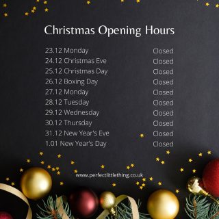 ✨✨CHRISTMAS OPENING TIMES AND DELIVERING DAYS ✨✨

Please read and take note. 

The shops last open day before Christmas is FRIDAY 20th DECEMBER (Next Friday) 

The shop will be closed for the full 2 weeks and re open on MONDAY 6th JANUARY.

All orders placed after this will only be posted out on MONDAY 6th JANUARY.

This is due to the way Christmas and new year has fell in the week, most shops and online businesses will be the same. Royal Mail won’t be coming and picking up our orders, So we have taken the decision to have a break and take advantage of the Christmas holidays.

#perfectlittlething_x #christmas #christmasholidays #trending #openingtimes #happychristmas #merrychristmas #babyshop #onlineshoppingaddict #babyboutique #royalmail #christmasdelivery #instagood #instagram #instalike #instadaily