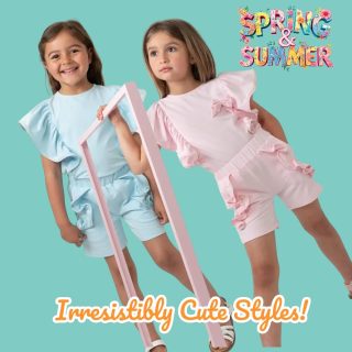 Caramelo Kids Spring & Summer for the girls ☀️

These beautiful shorts sets are perfect for holidays 100% cotton very stylish with ruffles down the front. 

At affordable prices 🙏

#perfectlittlething_x #supportlocal #girlsfashion #love #trending #instagram #babyboutique #kidsclothing